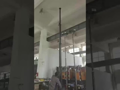 mástil de remolque solar