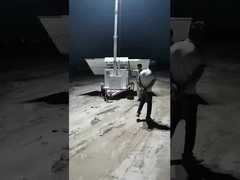 Trailers de luz LED de televisión de vigilancia solar