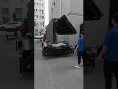 Remolque de pantalla de LED solar