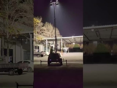 Torre de luz diésel portátil