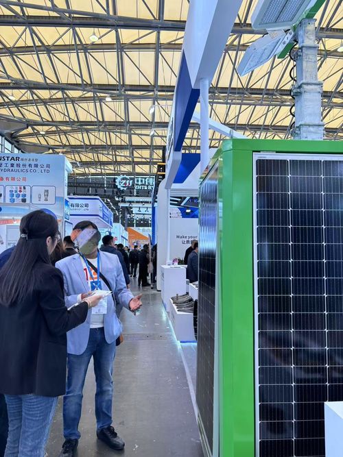 Latest company news about La empresa ENWEI muestra productos solares en la exposición internacional Bauma 2024