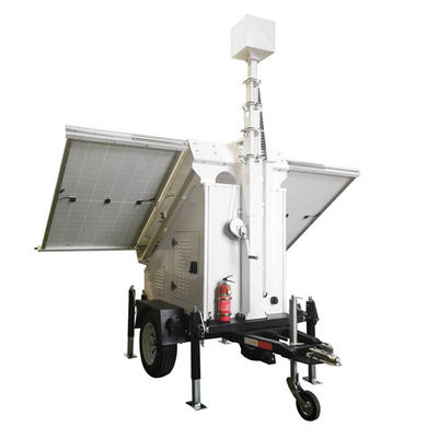 Trailer de generador solar portátil eficiente con paneles solares personalizados de 3*400W