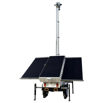 Dispositivos de cámara solar de 24 V para la vigilancia de las zonas mineras