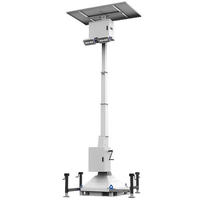 Iluminación de estacionamiento con faro solar portátil