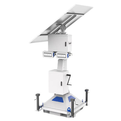 Excelente efecto anticorrosión Energía solar Led Light Tower Proyector Cubo para iluminación remota de montaña