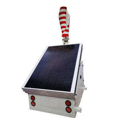 Sostenibilidad Remolque solar móvil con turbina eólica para zonas montañosas remotas