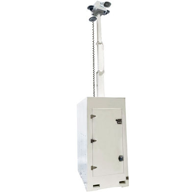 Torre de vigilancia móvil Cubo Torre de cámaras de seguridad para eventos deportivos