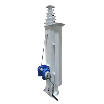 Plata de acero galvanizado en frío cámara telescópica Cctv Mast Pole para remolque de vigilancia solar