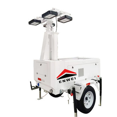 Torre de iluminación solar de amplio alcance para la iluminación de campos de golf