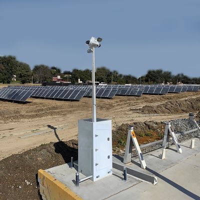 Cámara de vigilancia de CCTV Torre Cubo de vigilancia portátil para vigilancia del sitio de construcción