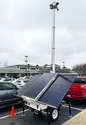 Nuevo Remolque de Monitoreo Solar de Despliegue Rápido con Suministro de Energía Solar para Vigilancia de Granja