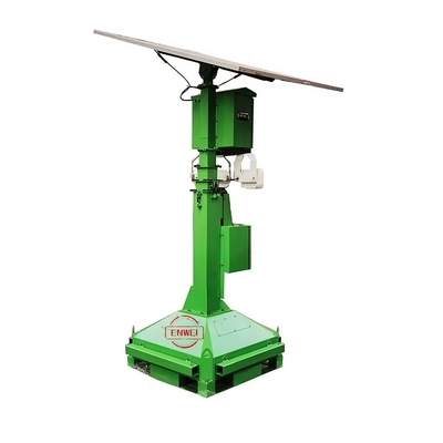 Portable Solar Light Tower With 2*50W LED Flood Lights For Temporary Workspace