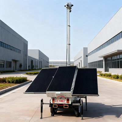 Rastreador de seguridad solar de despliegue rápido Estándar estadounidense para monitoreo fuera de la red las 24 horas del día, los 7 días de la semana